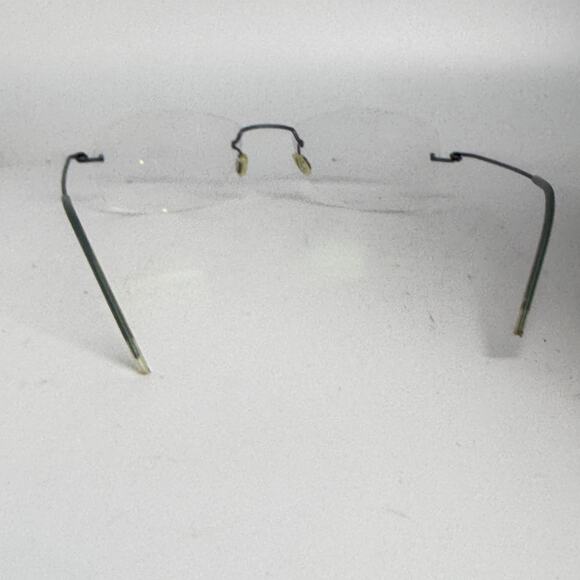 Prodesign Denmark Eyeglasses Frames Rimless Blue 20496 - Picture 3 of 6